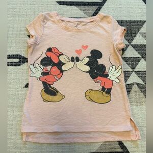 Disney Mickey & Minnie Pink Short Sleeve Tee , 2T